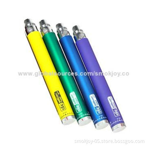 Smokjoy eGo Twist Batteries, Twist Kit with CE4 Clearomizer, 650/900/1,100/1,300mAh Capacity